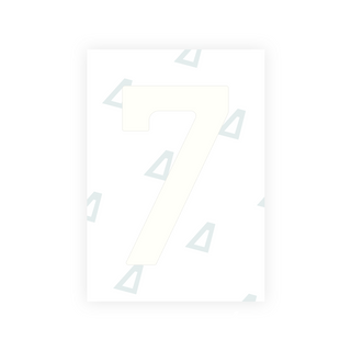 Alite Nanofilm for Romania number plates - Symbol "7"