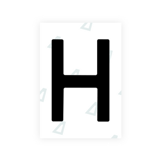 Alite Nanofilm for Romania number plates - Symbol "H"