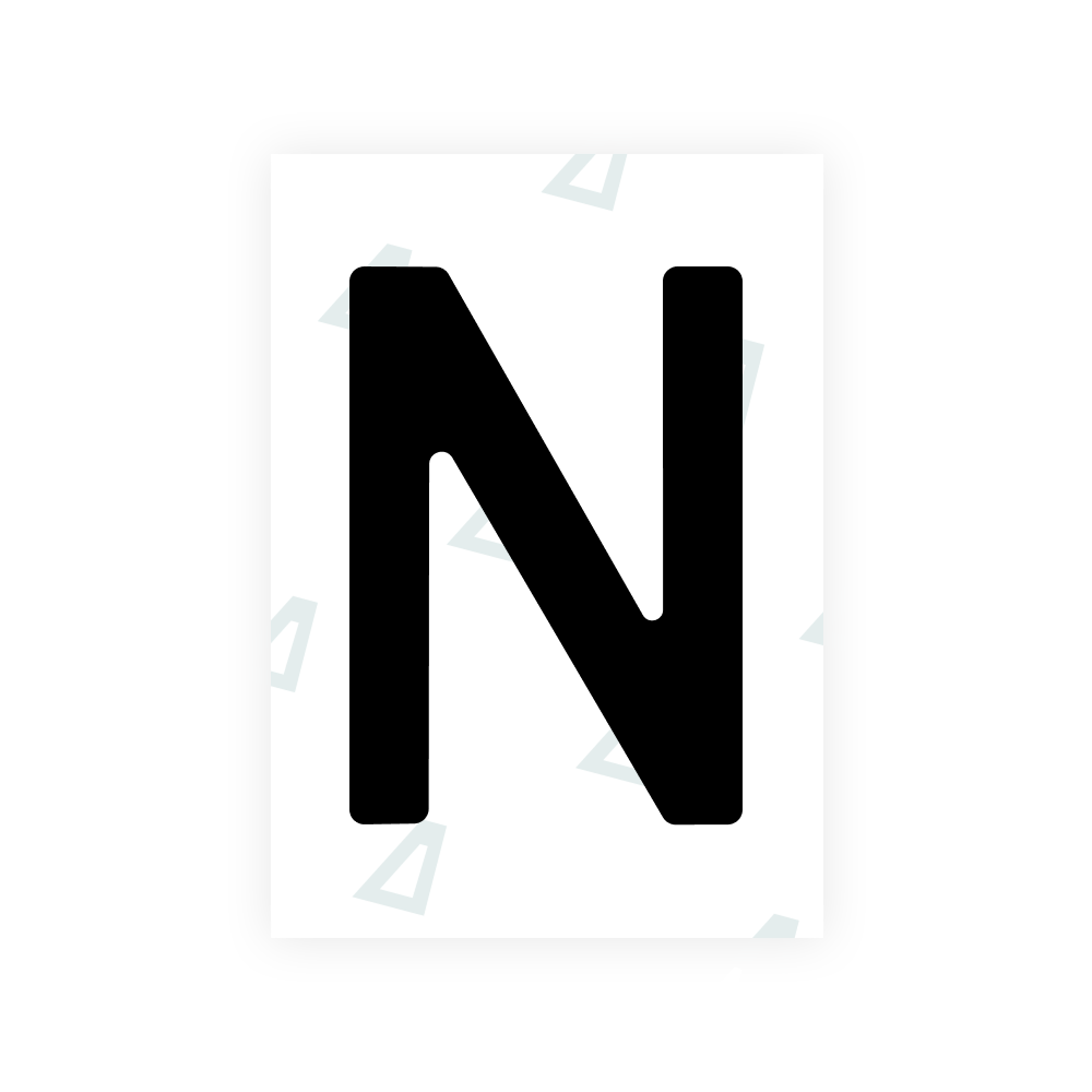 Alite Nanofilm für moldawische Nummernschilder - Symbol "Z"