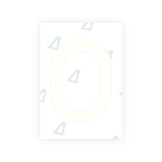 Alite Nanofilm for Romania number plates - Symbol "O"