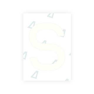 Alite Nanofilm for Romania number plates - Symbol "S"