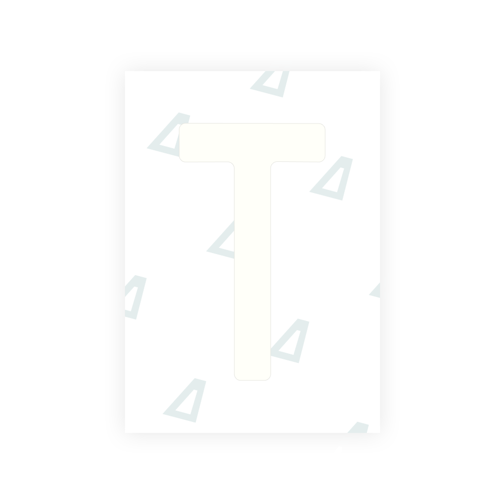 Alite Nanofilm for Romania number plates - Symbol "T"
