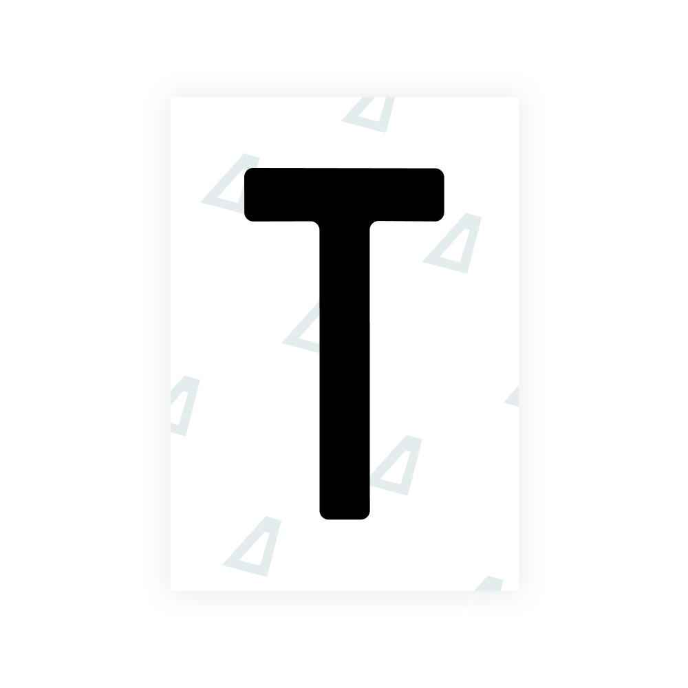 Alite Nanofilm for Romania number plates - Symbol "T"
