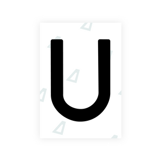 Alite Nanofilm for Romania number plates - Symbol "U"