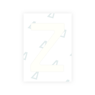 Alite Nanofilm for Romania number plates - Symbol "Z"