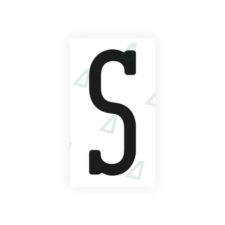 Alite Nanofilm for US (Pennsylvania) license plates - Symbol "S" - Alite