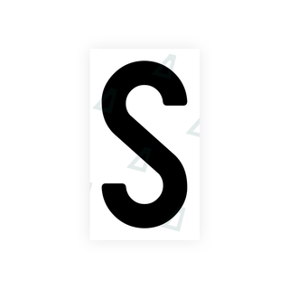 Alite Nanofilm for India license plates - Symbol "S" - Alite