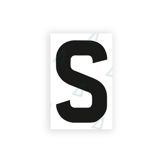Alite Nanofilm for United Kingdom license plates - Symbol "S" - Alite