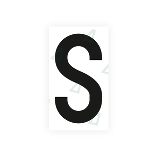 Alite Nanofilm for Czech Republic license plates - Symbol "S" - Alite