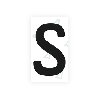 Alite Nanofilm for Uruguay license plates - Symbol "S" - Alite
