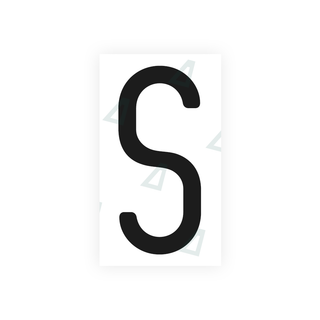 Alite Nanofilm for US (Missouri) license plates - Symbol "S" - Alite