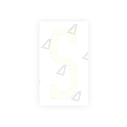 Alite Nanofilm for US (Pennsylvania) license plates - Symbol "S" - Alite