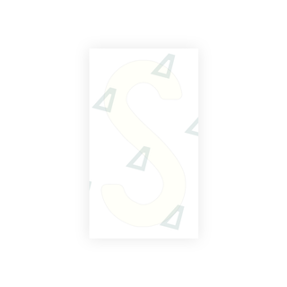 Alite Nanofilm for front Switzerland license plates - Symbol "S" - Alite