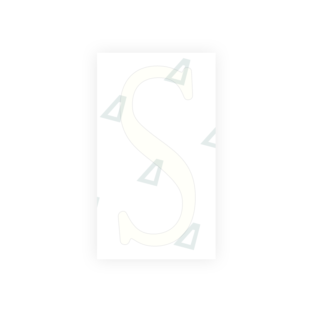 Alite Nanofilm for US (Virginia) license plates - Symbol "S" - Alite