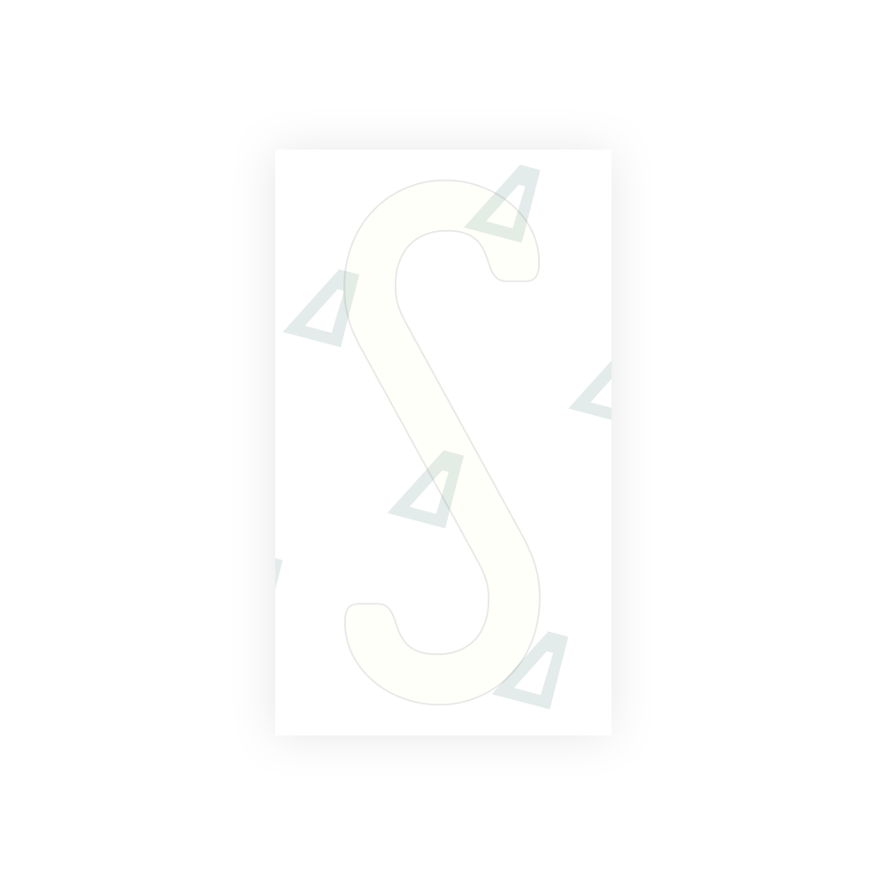 Alite Nanofilm for US (Maryland) license plates - Symbol "S" - Alite