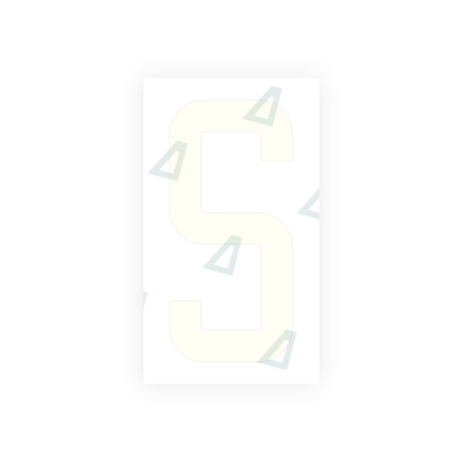Alite Nanofilm for US (New Jersey) Moto license plates - Symbol "S" - Alite