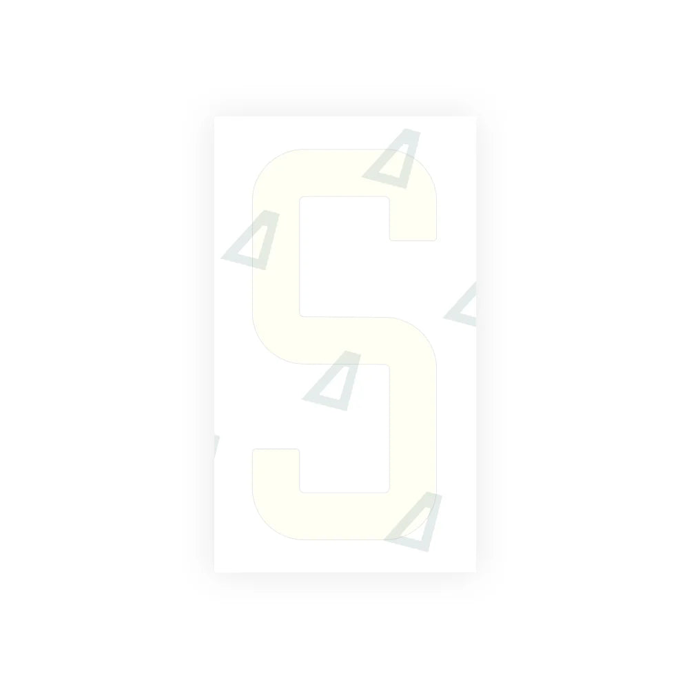 Alite Nanofilm for US (Oklahoma) Moto license plates - Symbol "S" - Alite