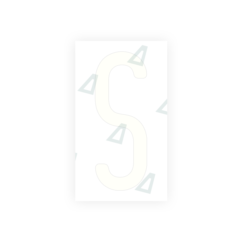 Alite Nanofilm for US (Wisconsin) license plates - Symbol "S" - Alite