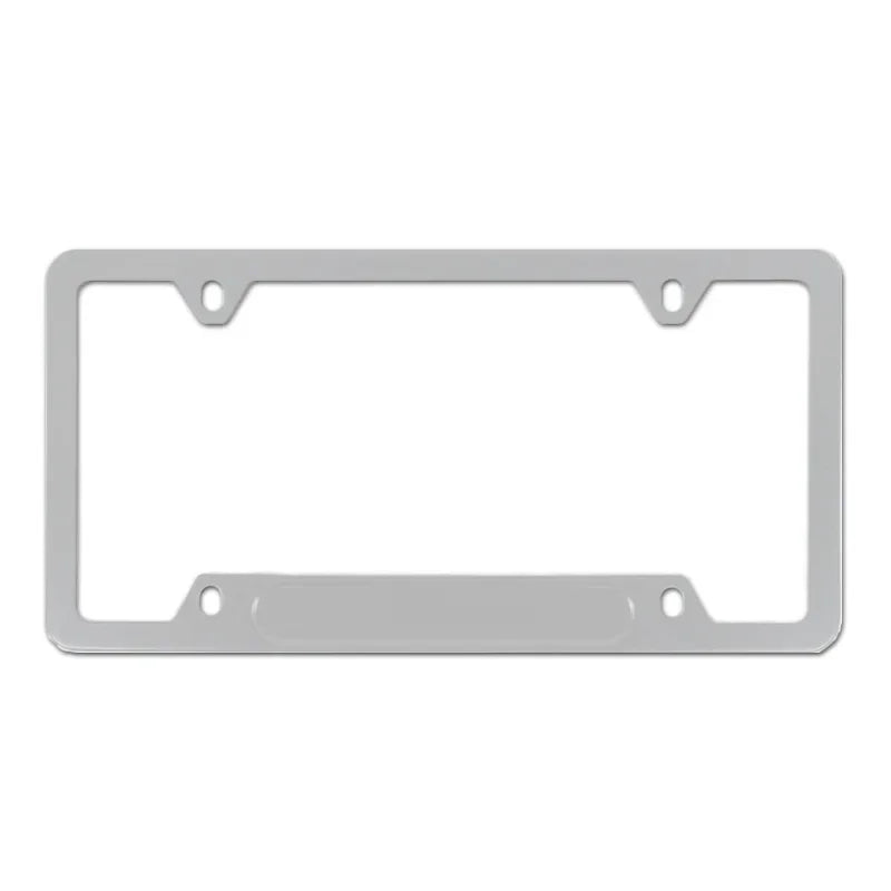 License plate frame Aluminum for USA (Black)