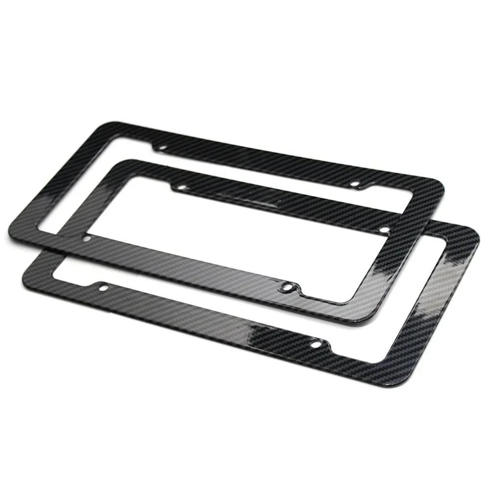 License plate frame for USA (Carbon) 1pc