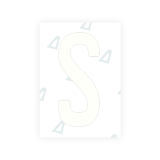 Alite Nanofilm for Guatemala license plates - Symbol "S" - Alite