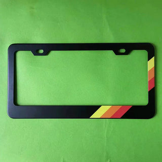 License plate frame Aluminum for USA (Flowers) 1pc