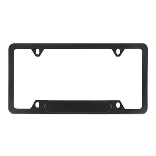 License plate frame Aluminum for USA (Black)