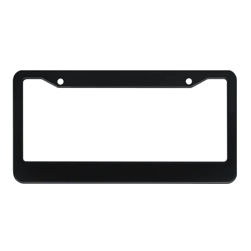 License plate frame Aluminum for USA (Black)
