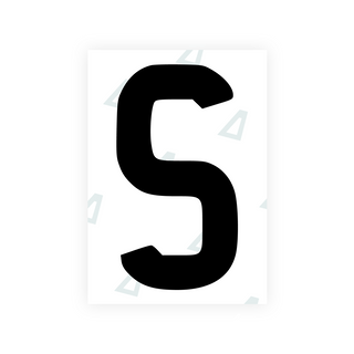 Alite Nanofilm for AUS (Queensland) license plates - Symbol "S" - Alite