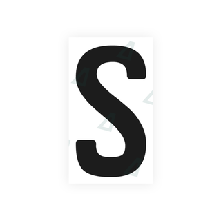 Alite Nanofilm for Germany (standard) license plates - Symbol "S" - Alite