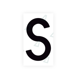 Alite Nanofilm for Spain Flat license plates - Symbol "S" - Alite