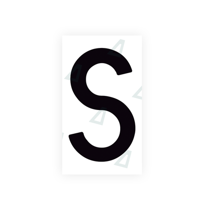 Alite Nanofilm for Spain Flat license plates - Symbol "S" - Alite