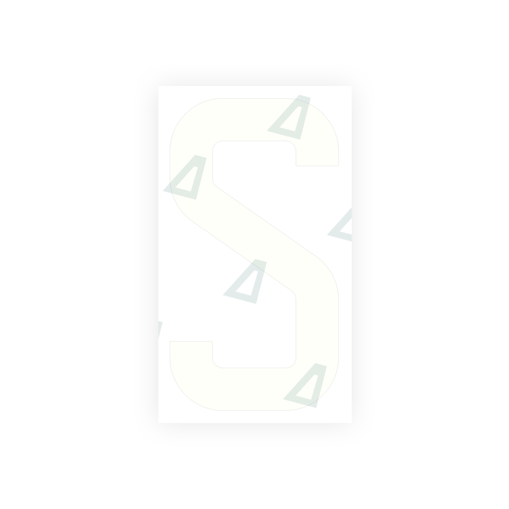 Alite Nanofilm for France license plates - Symbol "S" - Alite