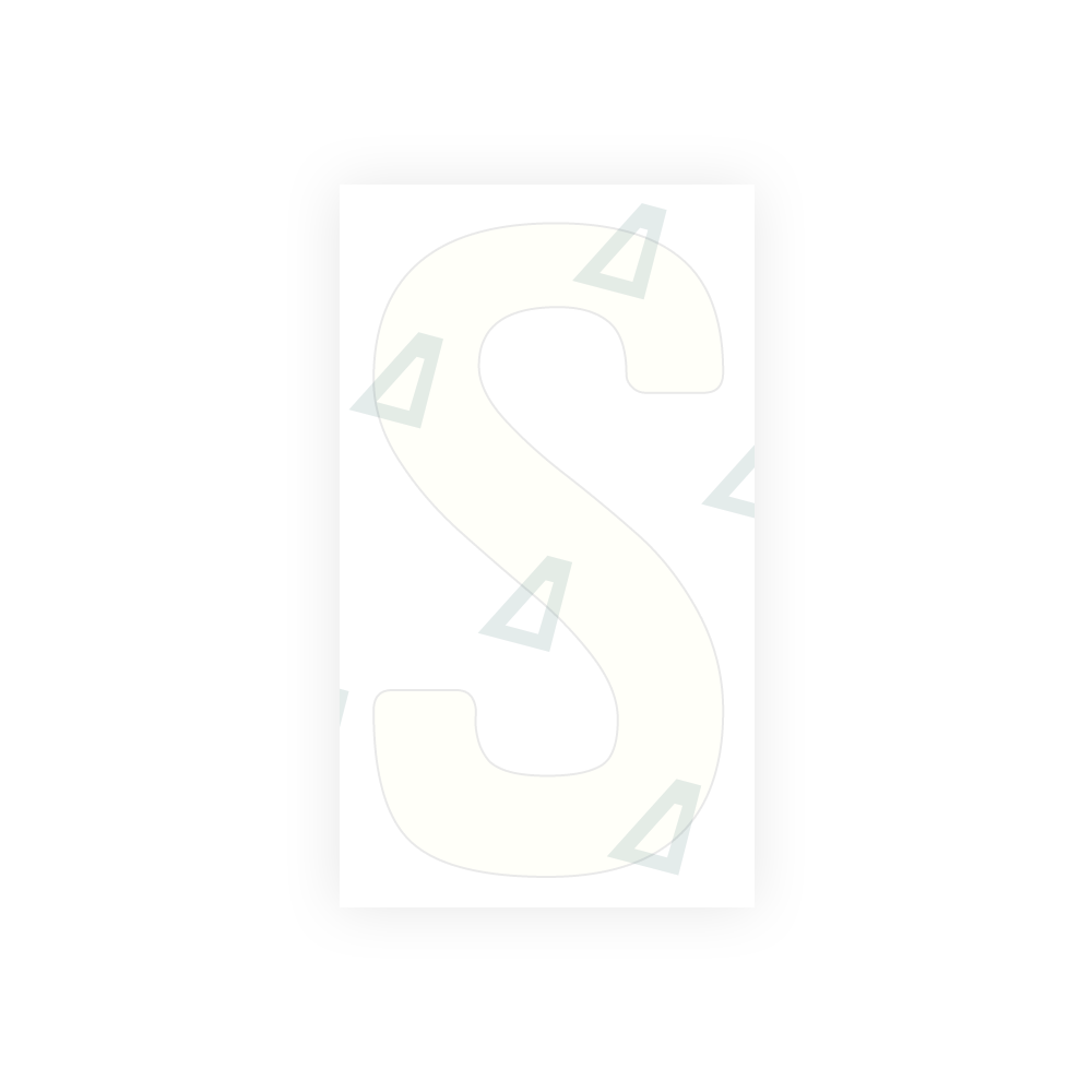 Alite Nanofilm for Germany (standard) license plates - Symbol "S" - Alite