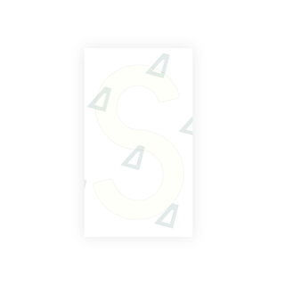 Alite Nanofilm for Spain Flat license plates - Symbol "S" - Alite