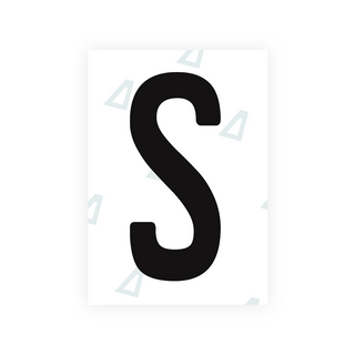 Alite Nanofilm for Guatemala license plates - Symbol "S" - Alite