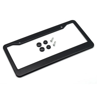 License plate frame Stainless Steel for USA (Silver)