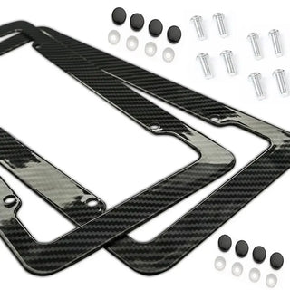 License plate frame for USA (Carbon) 1pc
