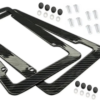 License plate frame for USA (Carbon) 1pc