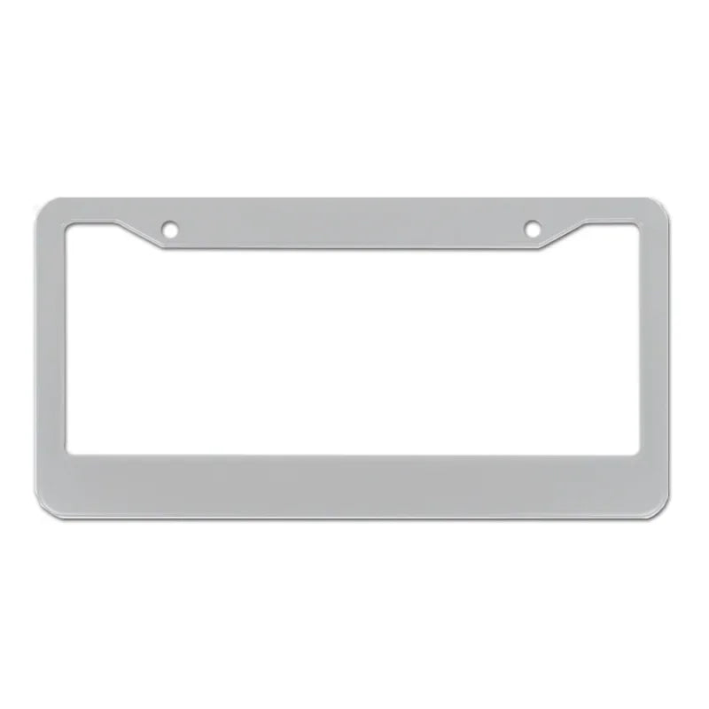 License plate frame Aluminum for USA (Black)