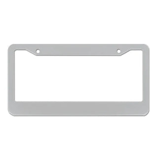 License plate frame Aluminum for USA (Black)