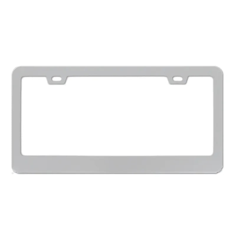 License plate frame Aluminum for USA (Black)
