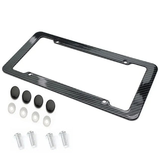 License plate frame for USA (Carbon) 1pc