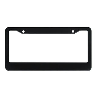 License plate frame Aluminum for USA (Black)