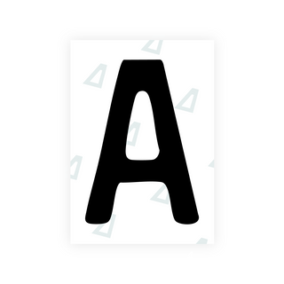 Alite Nanofilm for Slovakia license plates - Symbol "A"
