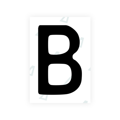 Alite Nanofilm for Slovakia license plates - Symbol "B"