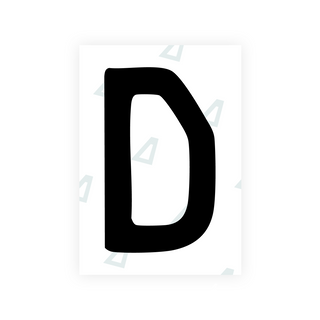 Alite Nanofilm for Slovakia license plates - Symbol "D"