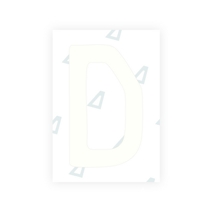Alite Nanofilm for Slovakia license plates - Symbol "D"