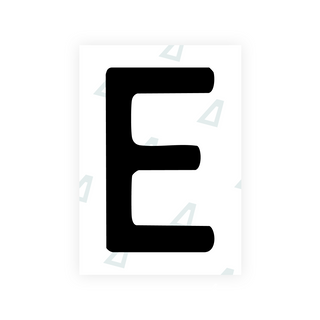 Alite Nanofilm for Slovakia license plates - Symbol "E"