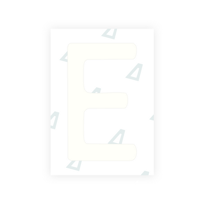 Alite Nanofilm for Slovakia license plates - Symbol "E"